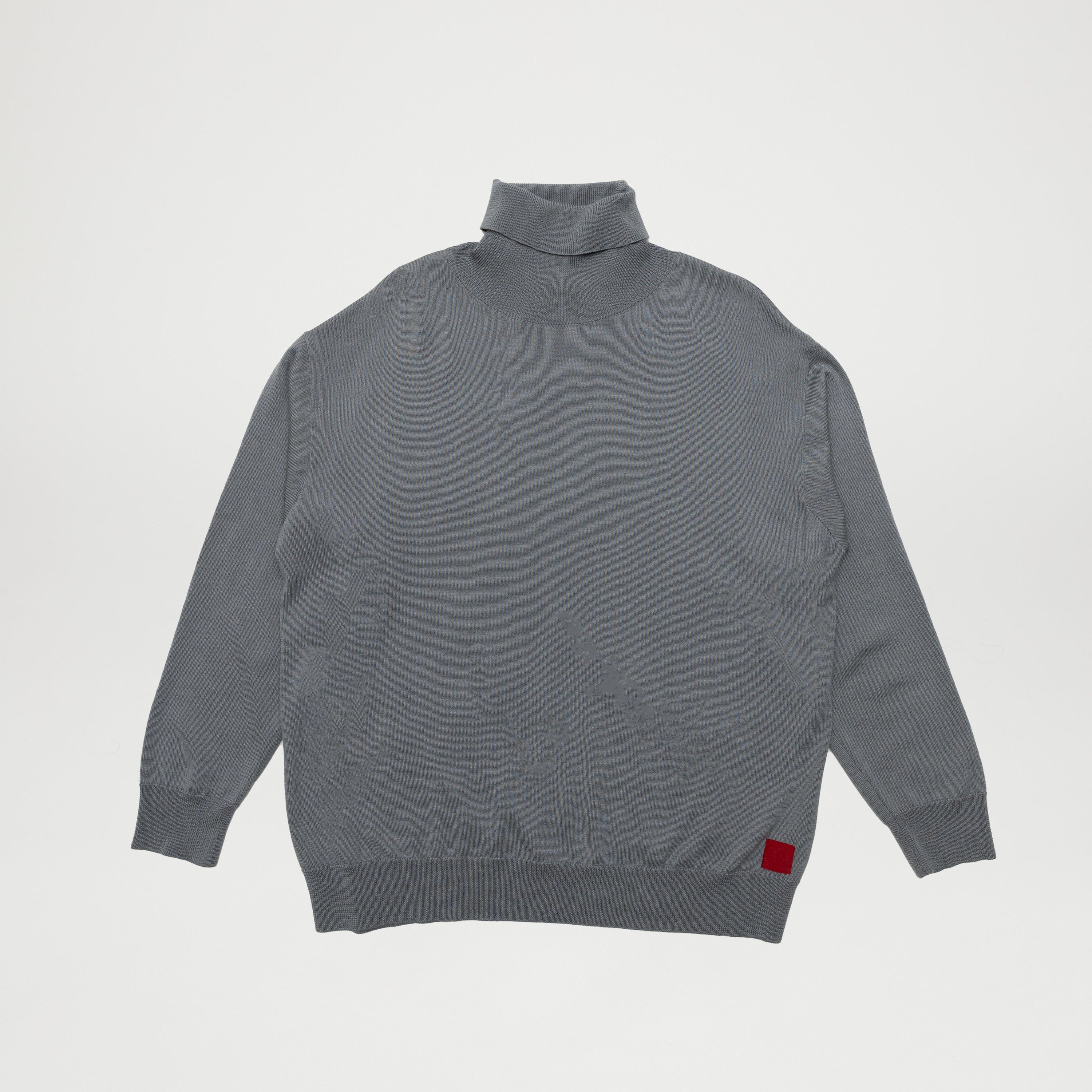 Unisex SilKnit™ Relaxed Turtleneck Sweater - Image 5
