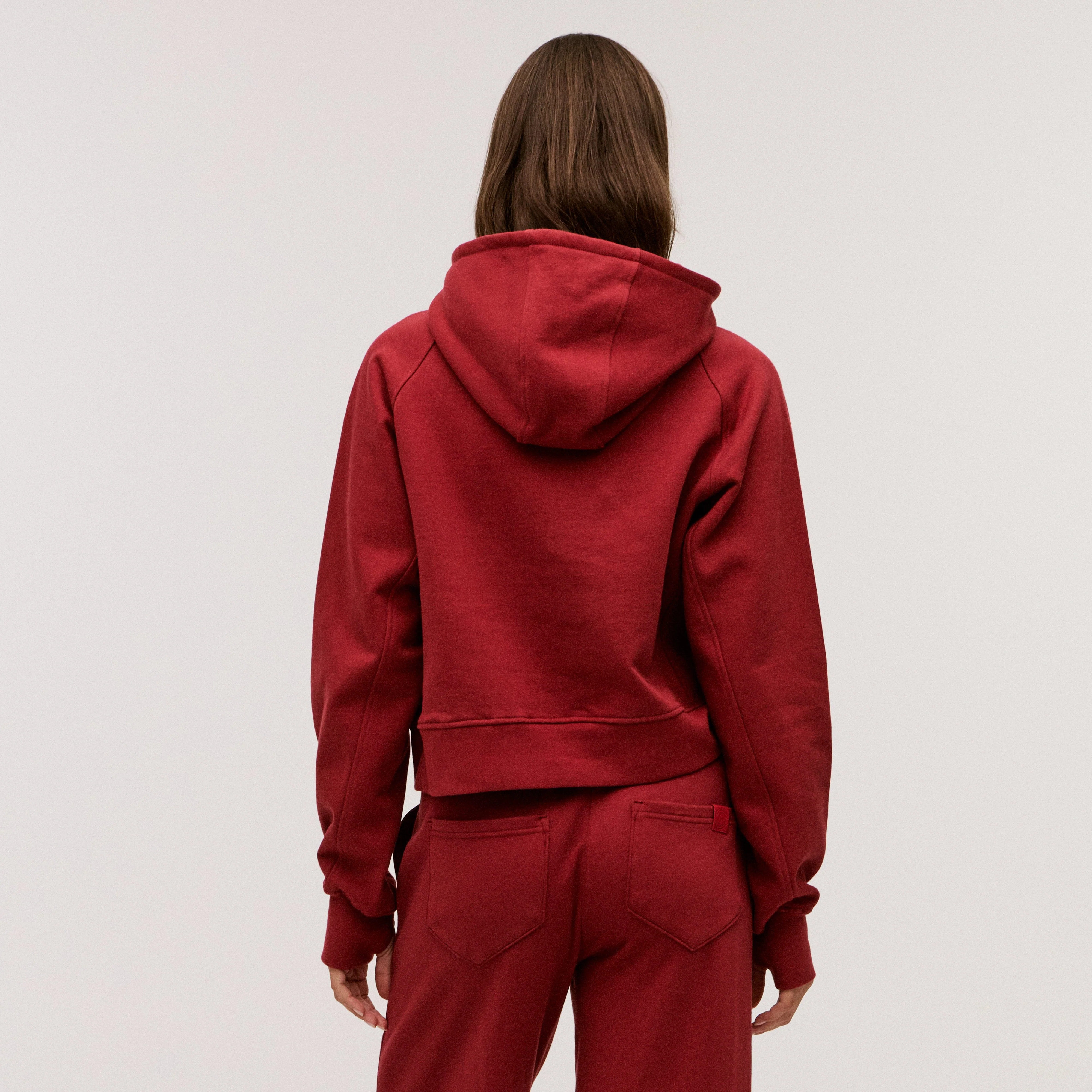 Women’s 100% Organic Cotton Half-Zip Hoodie - Image 24