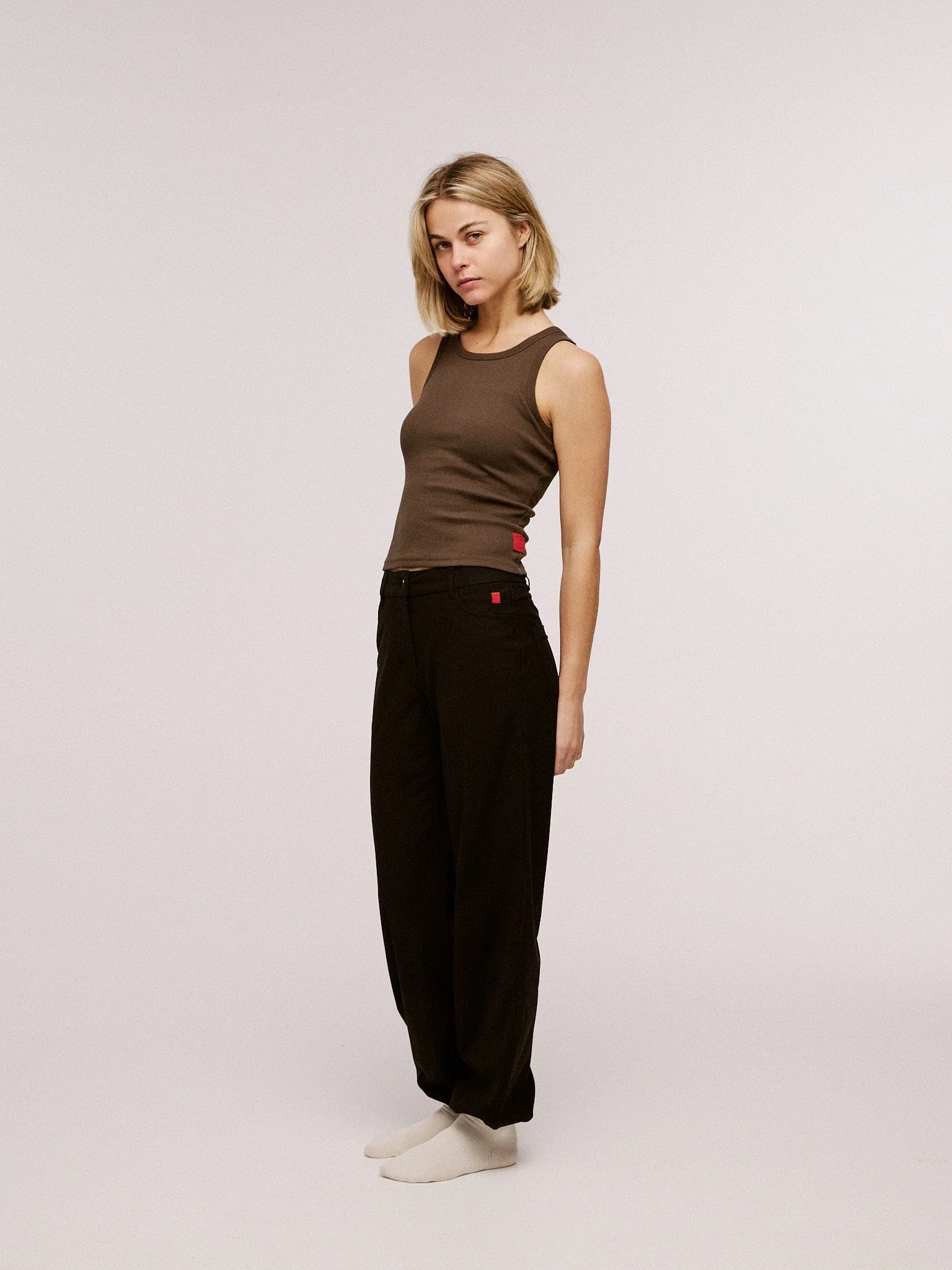Women's Organic Cotton Ribbed Tank Top - Image 21