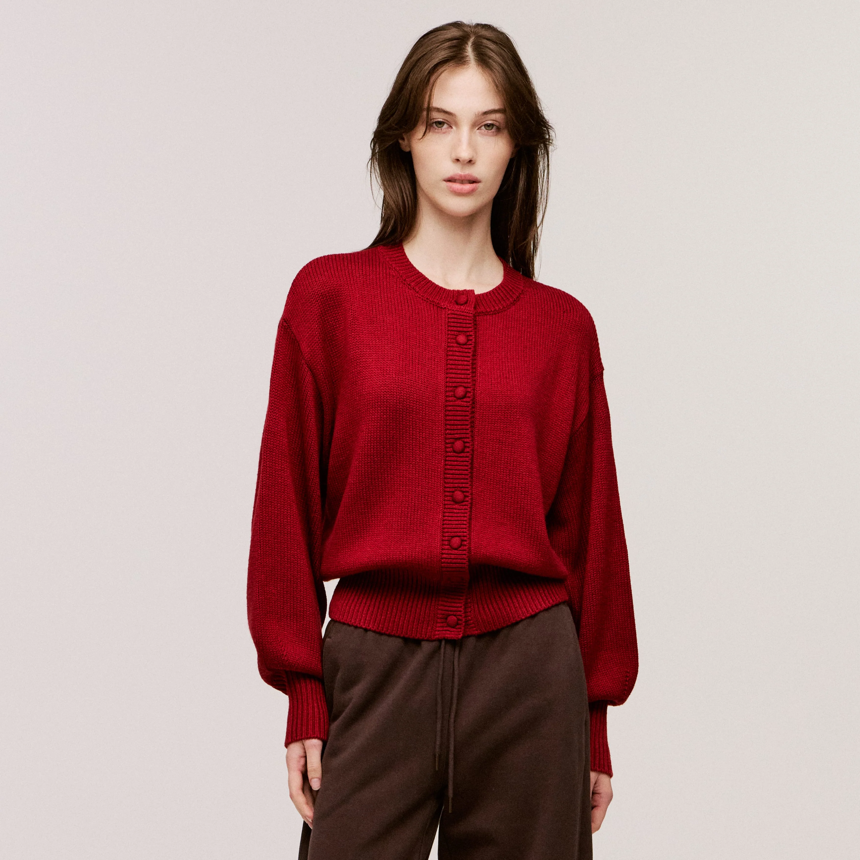 Women’s SilKnit™ Crewneck Cardigan - Image 24