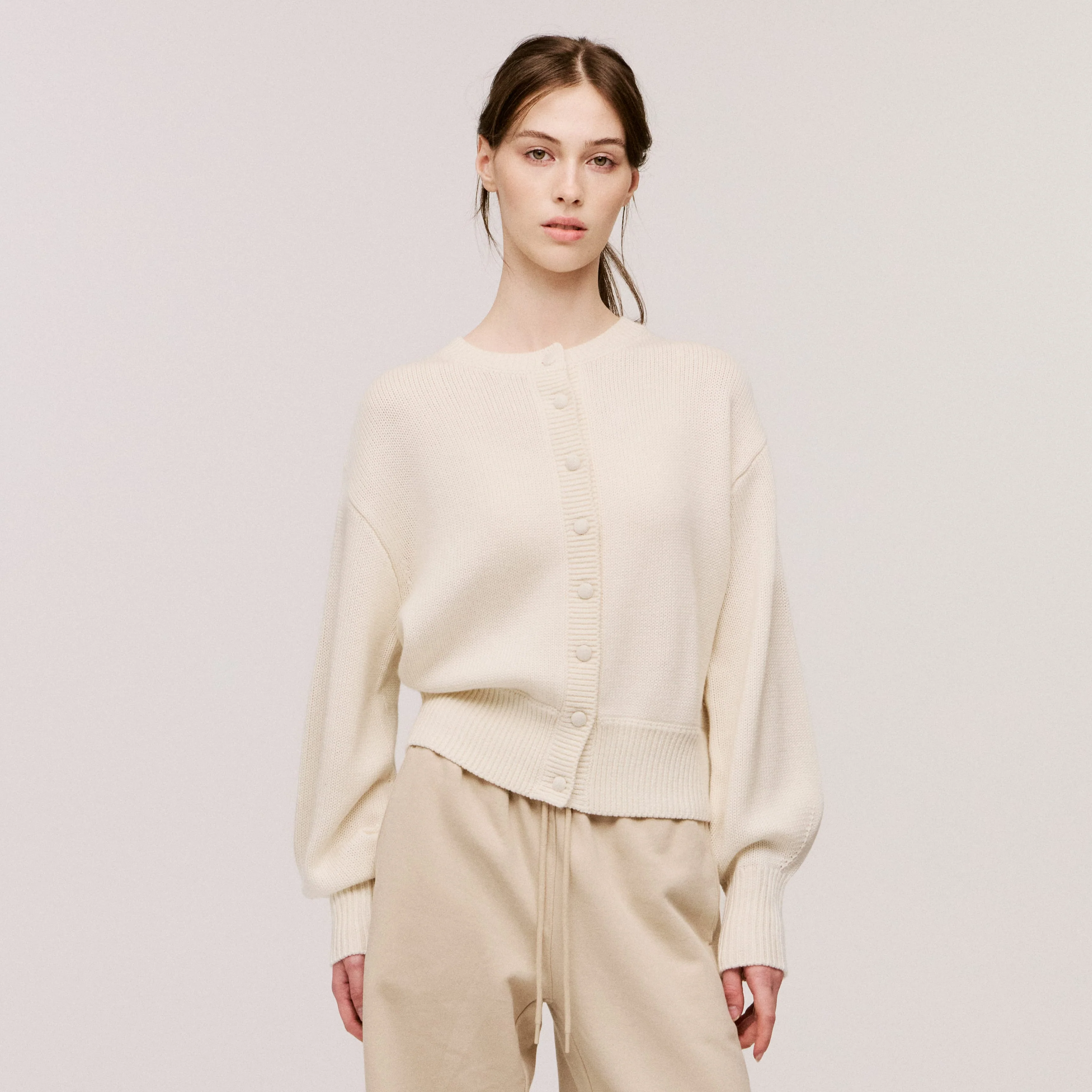 Women’s SilKnit™ Crewneck Cardigan - Image 6